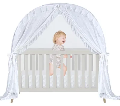 Productafbeelding van Babywiegnet, ademend net, minimalistisch design, geschikt voor babywiegen