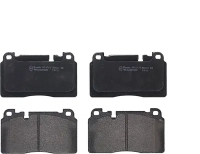 Produktbild von Bremsbelagsatz Scheibenbremse 17 mm BREMBO passend für u.a. AUDI Q5