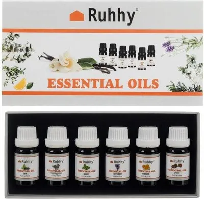 Immagine prodotto di Olio essenziale - set da 6 pz. Ruhhy 21939 da 10 ml
