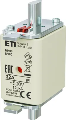 Productafbeelding van Beveiligingsschakelaar - NH00, 32A/500V - vertraagd