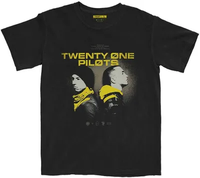 Produktbild von Twenty One Pilots Back To Back Black XL T-Shirt