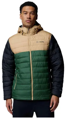 Produktbild von Jacke Columbia Chaqueta con capucha Columbia Powder Lite II verde beige für Herren