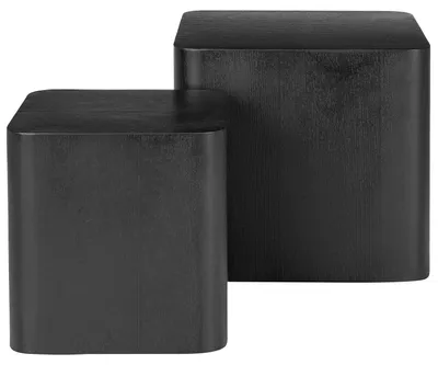 Produktbild von home24 Beistelltisch - 2er-Set - Esche