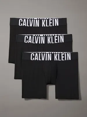 Productafbeelding van Calvin Klein heren, 3-pack boxershorts, zwart (zwart/zwart/zwart)