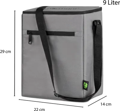 Produktbild von normani Flechtkorb mit kleiner Kühltasche