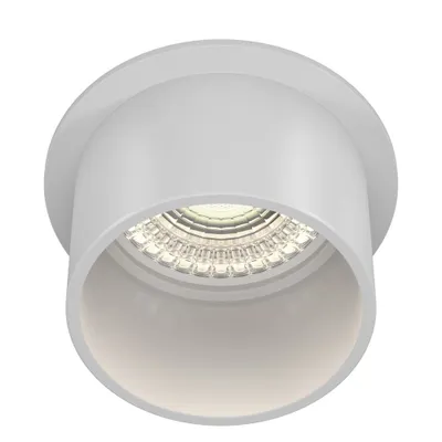 Image de Luminaire encastré, blanc, douille GU10, diamètre 6,8cm
