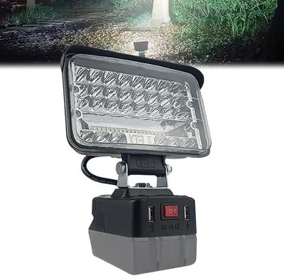Obrázek produktu pro LED lampa do garáže, na kempování nebo do dílny, 48 W, 48 LED reflektorů