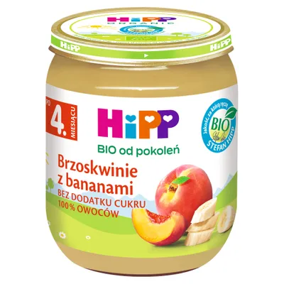Produktbild von Hippbroskyne a banány po 4 mesiacoch 125 G