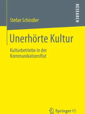 Produktbild von Unerhörte Kultur