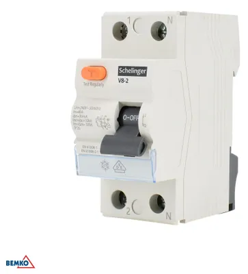 Immagine prodotto di RCD A 2P 25A 30mA 10kA VDE Schelinger