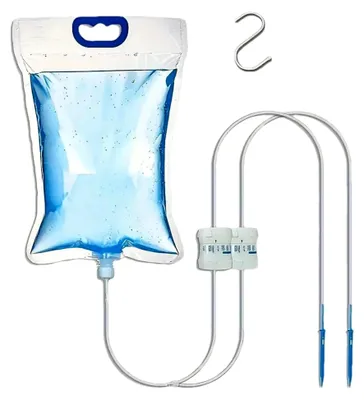 Produktbild von Wassersäcke für Bäume 5,2 L | Gartentropfbewässerungssack, Transparent, Justierbar für Gewächshaus, Keimung, Blumenbeet, Arbeitsplatz, Urlaub, Balkon, Bäume, Innen, Hochbeet