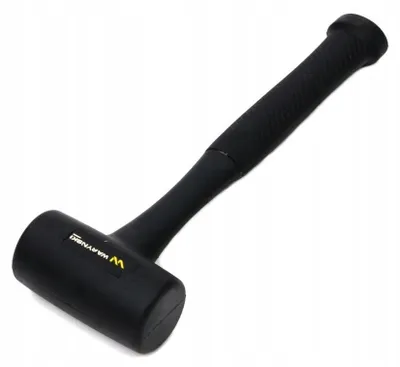 Produktbild von Waryński Gummihammer vibrationsfrei 680 g mit Fiberglasstiel