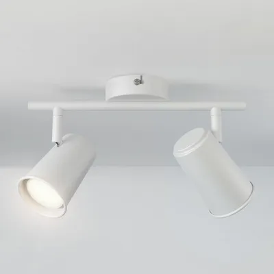 Image de HOFTRONIC - Plafonnier LED 2 spots 8W 690 lm 4000K Inclinable Blanc