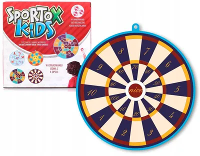 Produktbild von Artyk Sportox 37839 Klett Dartspiel für Kinder