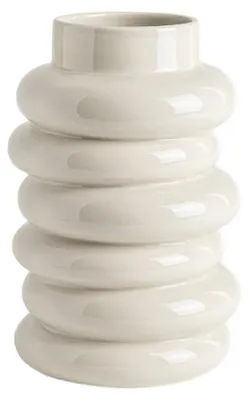Zdjęcie produktu dla HOMLA Wazon AVENA ecru modułowy ceramiczny 16,7x24,3 cm