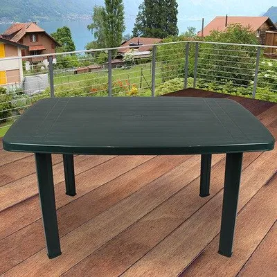 Immagine prodotto di Tavolo in resina rettangolare da esterno Faro Progarden -  DarkOliveGreen