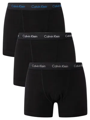 Produktbild von Calvin Klein Herren 3 Packungsstämme, Schwarz