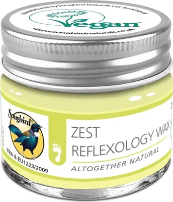 Produktbild von Songbird Veganes Zest Reflexzoneswachs 20 Gr