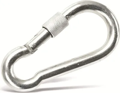Zdjęcie produktu dla Karabińczyk, 100x10mm, z zapięciem śrubowym