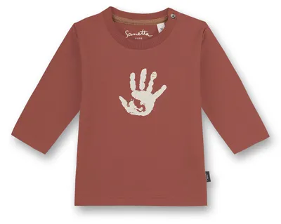 Produktbild von Sanetta Pure Mädchen-Langarmshirt rosa Hand 74
