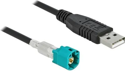 Immagine prodotto di DELOCK Kabel HSD Z Stecker zu USB 2.0 Typ-A Stecker 1 m