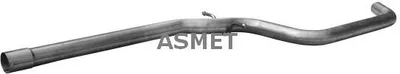Produktbild von ASMET Abgasrohr Auspuffrohr für VW Golf V Schrägheck (1K1) 1. Vorne 03.129