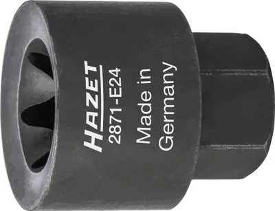 Produktbild von Hazet Bremssattel Einsatz 22 mm Außen-Sechskant, Außen TX Profil, SW E24
