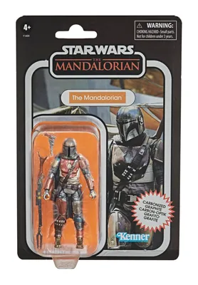 Produktbild von Star Wars Vintage Collection: The Mandalorian (Carbonized) Actionfigur (10 cm)