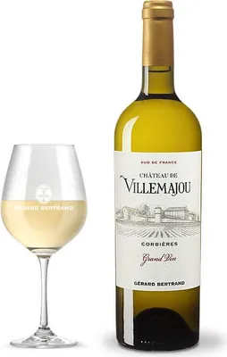 Image de Château de Villemajou Grand Vin 2023 75cl vin blanc corbières