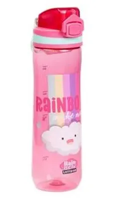 Fľaša, 600 ml, LIZZYSULI, "Lollipop Rainbow"