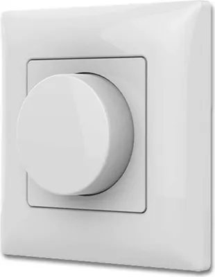 Produktbild von ISOLED Sys-Pro weißdynamische 1 Zone Aufbau-Drehknopf-Fernbedienung mit Batterie