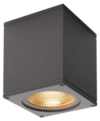 Immagine prodotto di Big Theo Wall Out Flood LED Wandleuchte eckig 24° anthrazit IP44