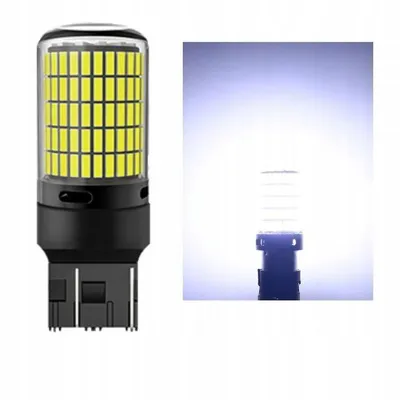 Zdjęcie produktu dla 2 sztuki żarówki LED W21/5W T20 12V 150 LED JEDNOWŁÓKNOWE
