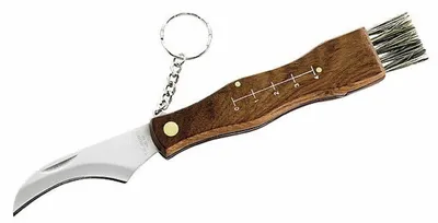 Produktbild von CJH Pilzmesser mit Bürste & Nylon-Etui ART000146