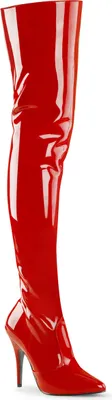 Produktbild von SEDUCE-3010 Damen Boots von Pleaser, Rot  , EU 38, US 8