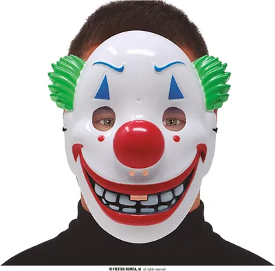 Produktbild von Guirca Lächelnde Clownmaske    One Size