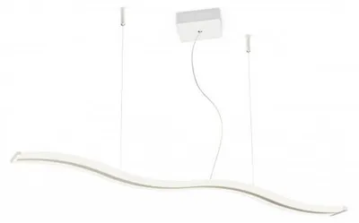 Obrázek produktu pro Závěsný moderní kovový vlnový bílý led 47W