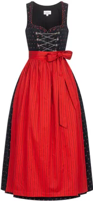Produktbild von Dirndl lang Thea in Schwarz von Nübler Größe 34