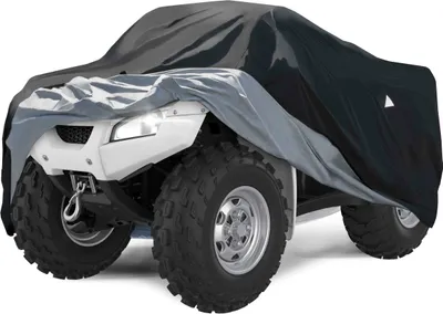 Produktbild von WALSER Abdeckplane Quad All Weather, Quad Abdeckplane wasserdicht, Quad Garage, Quad Zubehör, UV-beständige Quad Abdeckplane auch für E Quad, Quad Plane, wetterfeste Abdeckung Plane schwarz S