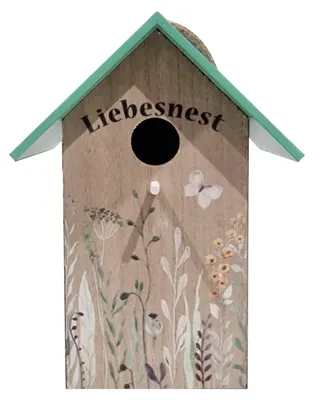 Produktbild von Nistkasten, versch. Ausführungen, 22 x 12 x 16 cm, aus Holz