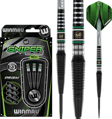 Produktbild von Winmau Sniper Black V2 90% - Steeldarts