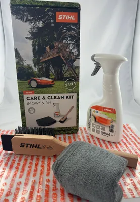 Produktbild von STIHL Care & Clean Kit iMOW 1, 07825168600, Rasenmäher + Roboter Reinigungsset