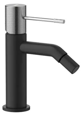 Image de Solaria robinetterie de bidet, noir mat/chromé