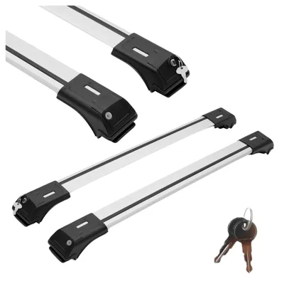 Imagen del producto de Soporte para portaequipajes de techo Erkul Skybar V1, compatible con Citroen Berlingo (2008-2018)