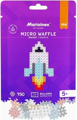 Image de Micro blocs de gaufre 150el Rocket 03469