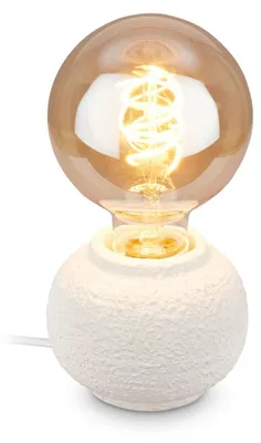 Produktbild von Tischlampe Keramik Nachttischlampe Tischleuchte Kabelschalter Deko