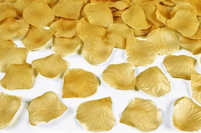 Obrázok produktu pre Okvetné lístky ruží 100 kusov, zlaté