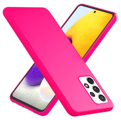 Zdjęcie produktu dla NALIA Neon Etui na telefon komórkowy Samsung Galaxy A72, silikonowe etui na telefon Różowy