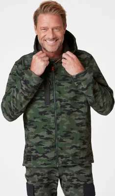 Produktbild von Helly Hansen Workwear Kensington Softshelljacke mit Kapuze Camo XL