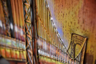 Produktbild von 3D Metallbild Brücke